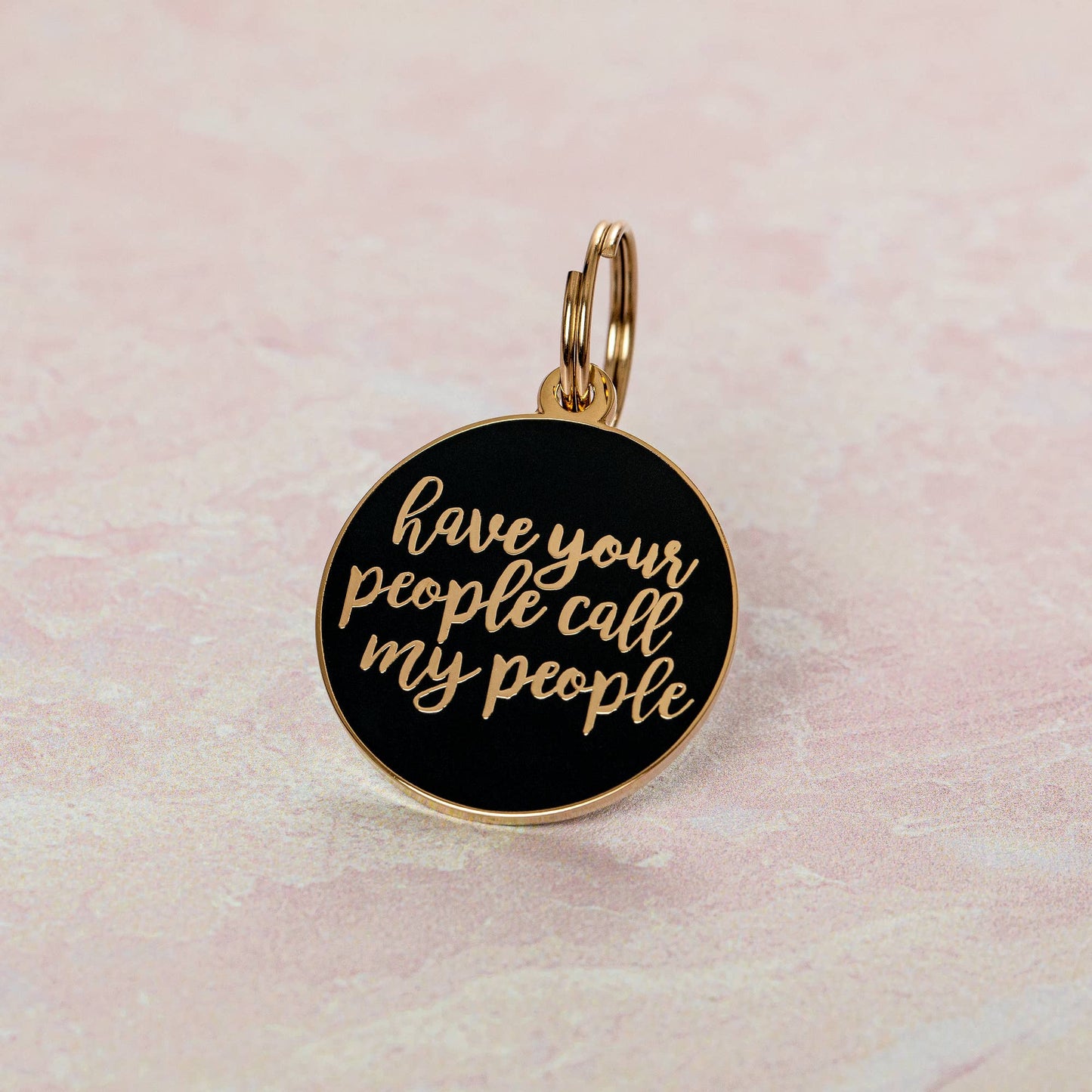 Have Your People Call My People Pet ID Tag