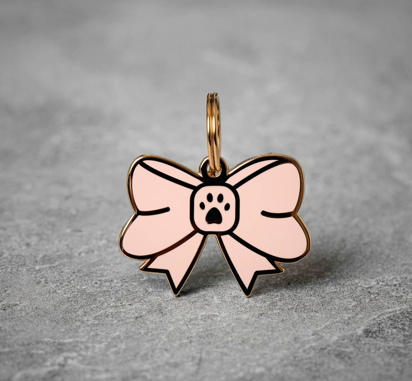 Bow Pet ID Tag