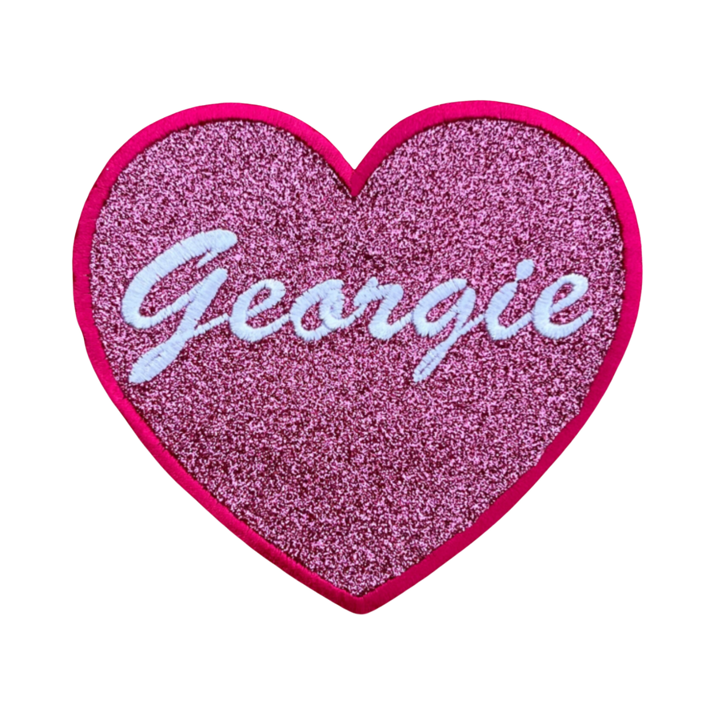 Personalized Embroidered Heart - Add On
