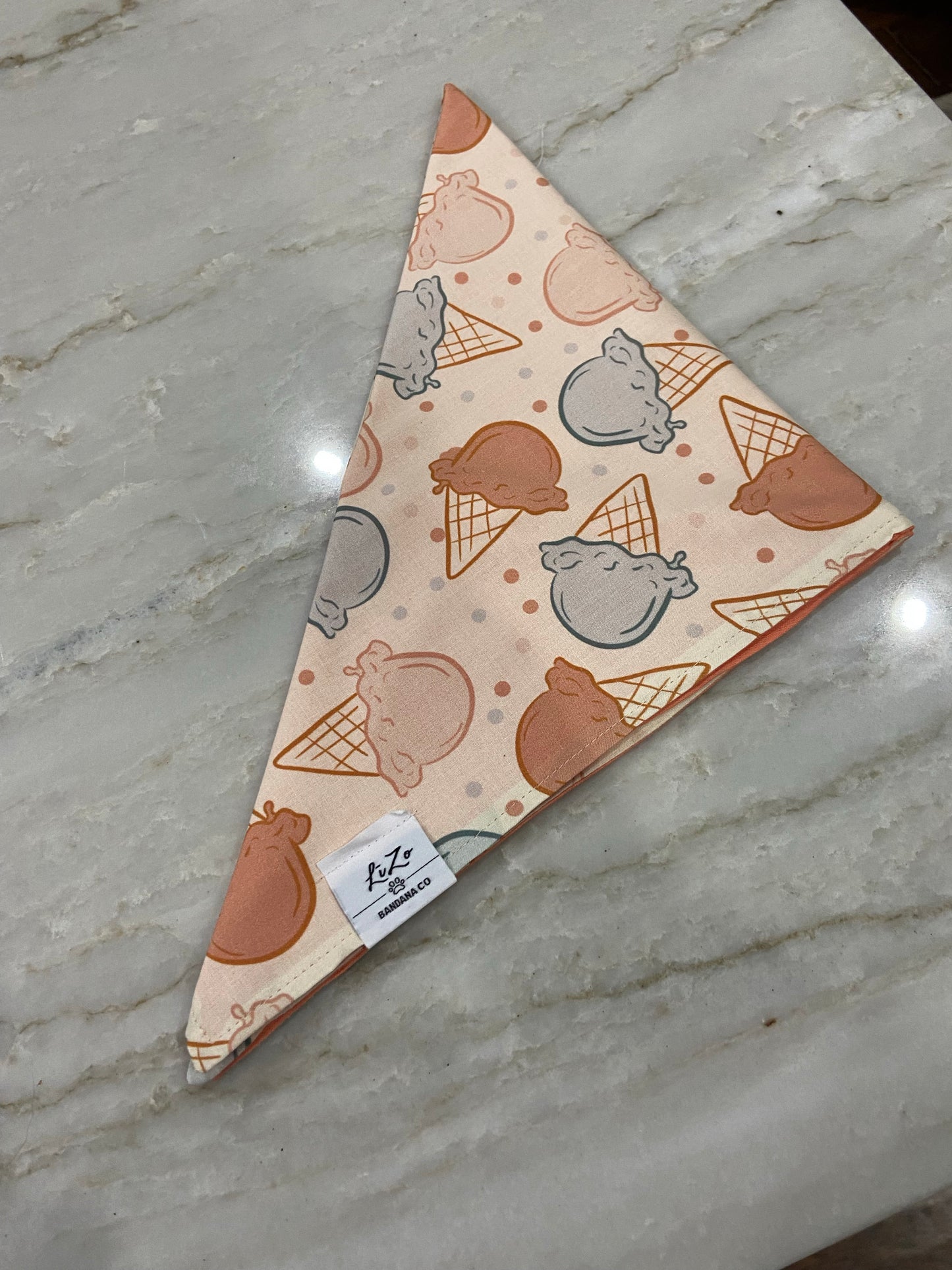'Sundae Funday' Dog Bandana