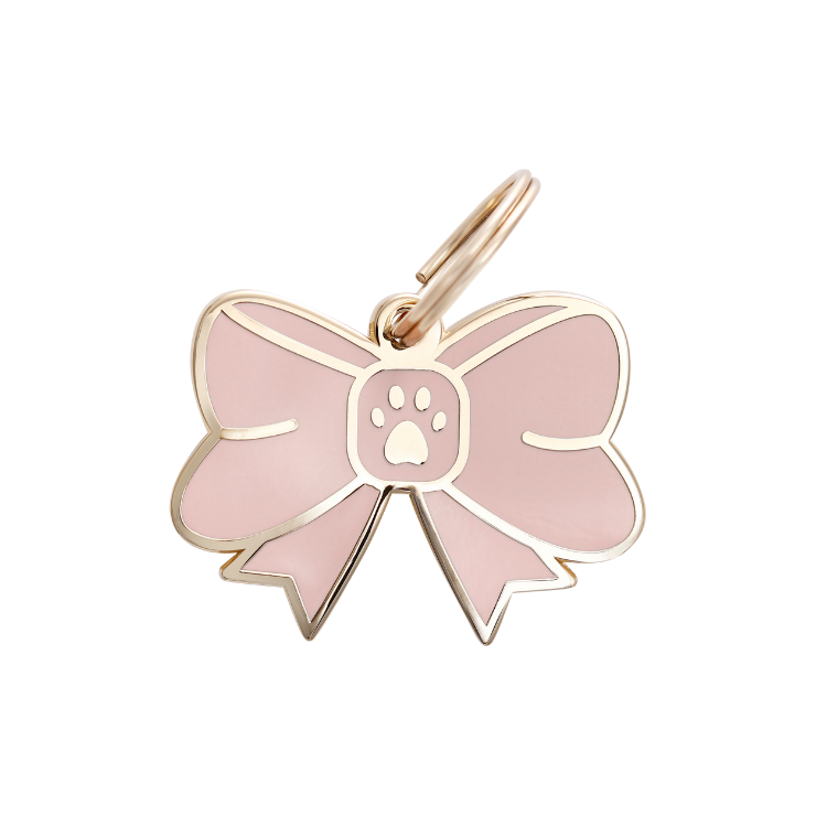 Bow Pet ID Tag